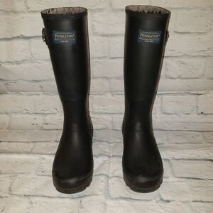 Pendleton Tall rain Boots size women's 7